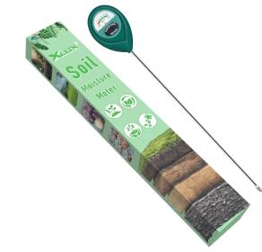 Long probe deep soil moisture meter, water monitoring indicator sensor, hygrometer, suitable for indoor and outdoor large potted plants, flowers